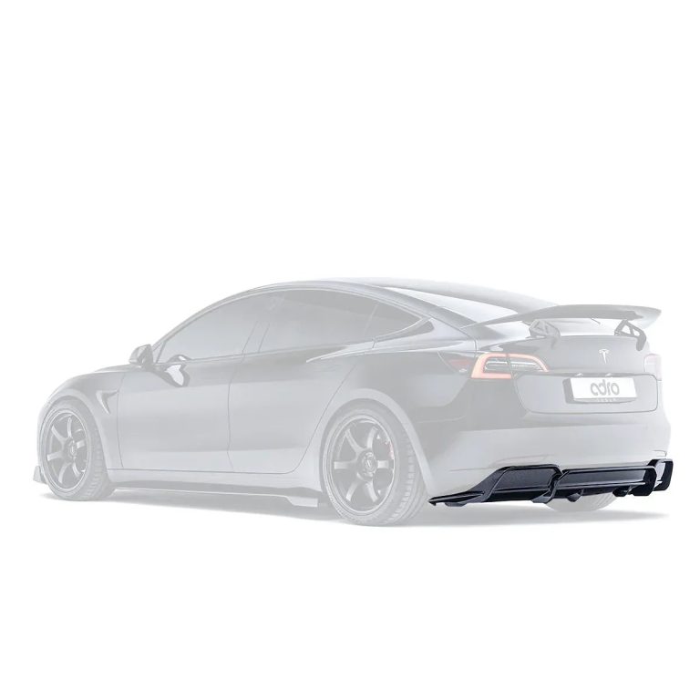 Rear Diffuser Carbon Fiber Tesla Model 3 (V2) ADRO Genuine
