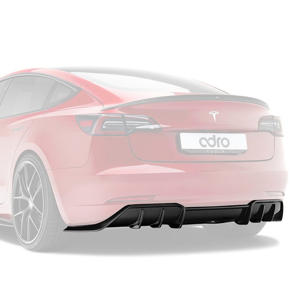 ดิฟฟิวเซอร์ท้าย Carbon Fiber Tesla Model 3 (V1) ADRO แท้