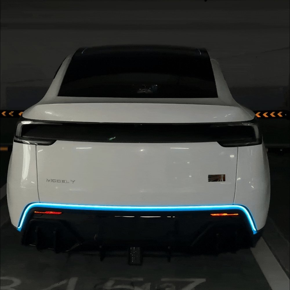 ไฟแอมเบียนต์ กันชน Hansshow Tesla Model Y Juniper Highland