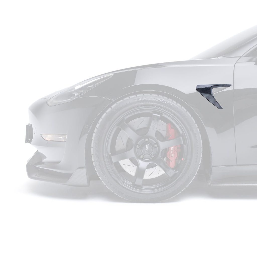 ฝาครอบกล้องมองข้าง Carbon Fiber Tesla Model 3 ADRO แท้