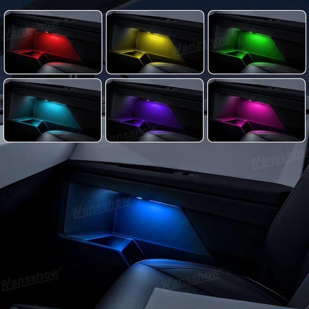 ไฟแอมเบียนต์ ประตู Hansshow Tesla Cybertruck