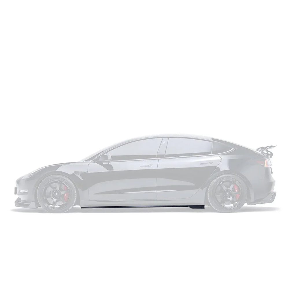สเกิร์ตข้าง Carbon Fiber Tesla Model 3 (V2) ADRO แท้