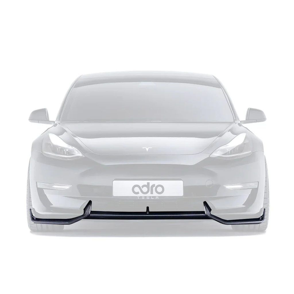 ลิ้นหน้า Carbon Fiber Tesla Model 3 (V2) ADRO แท้