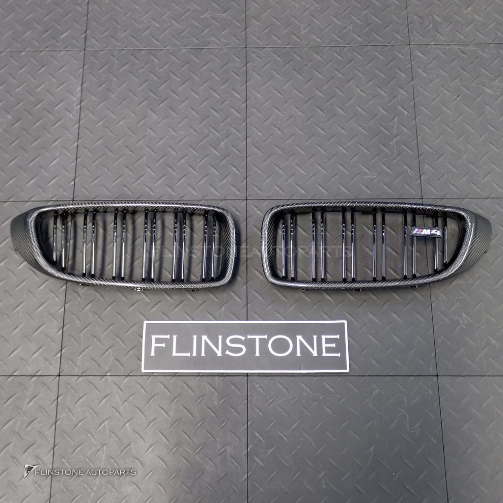 กระจังหน้า Carbon Fiber สำหรับ BMW F32 Series 4เส้นคู่