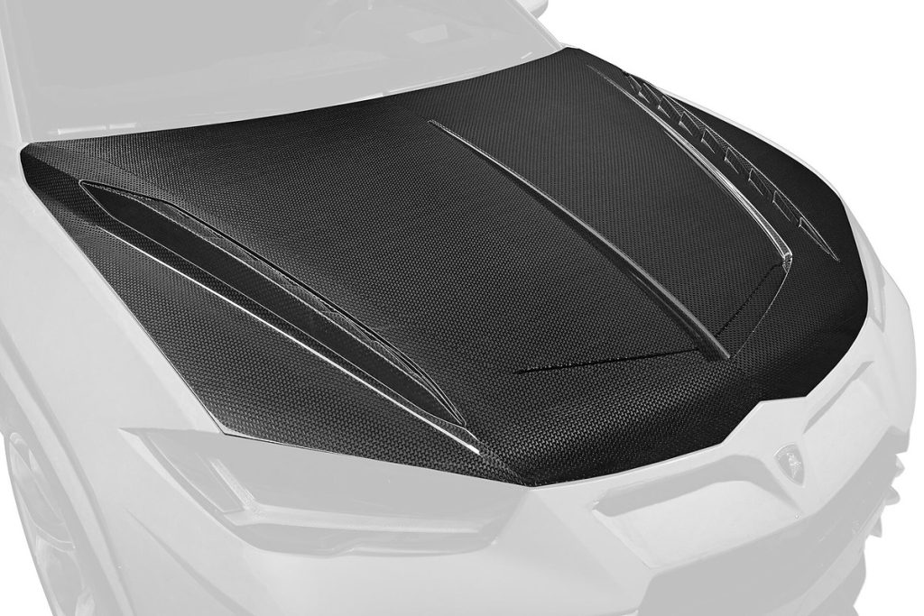 ฝากระโปรงหน้า Carbon Fiber ลาย R\’Evo Lamborghini Urus Performante ทรง TOPCAR