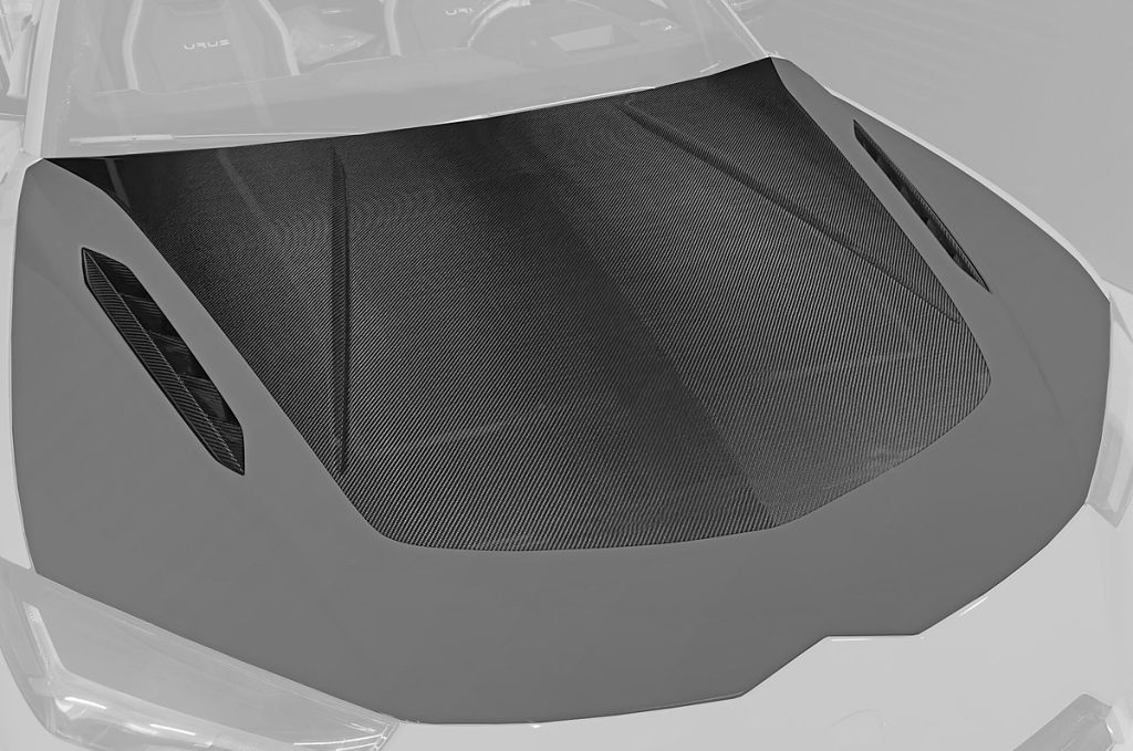 ฝากระโปรงหน้า Carbon Fiber Lamborghini Urus Performante ทรง TOPCAR