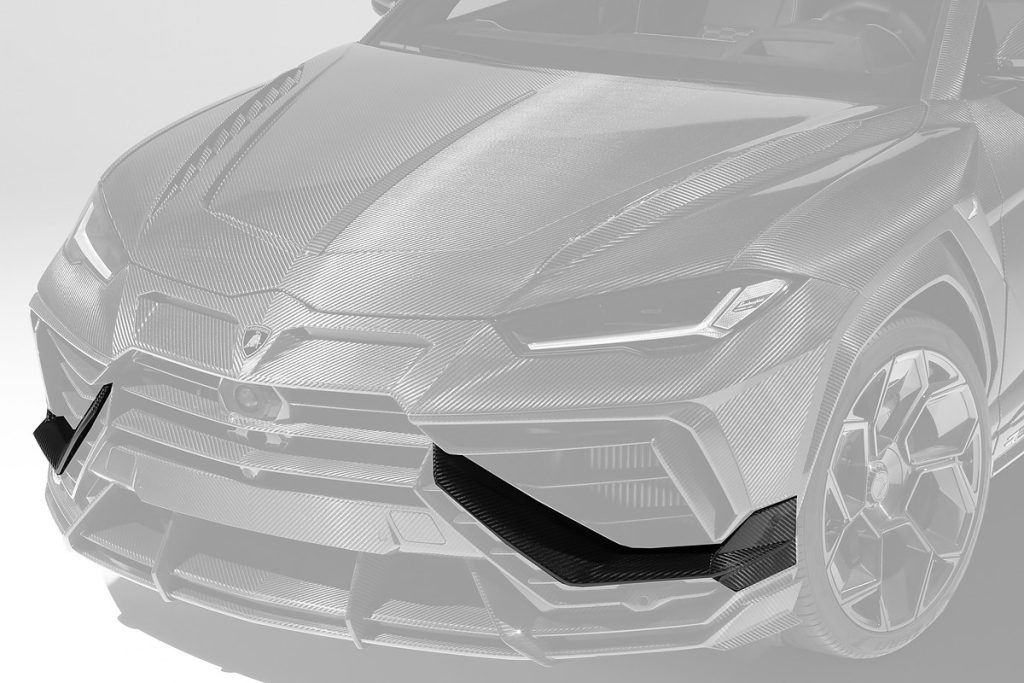 กันชนหน้า Carbon Fiber Lamborghini Urus ทรง TOPCAR R\’Evo Carbon Edition 2 ชิ้น