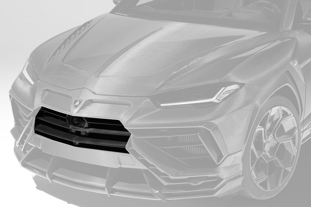 ช่องระบายอากาศ Carbon Fiber ตัวกลาง Lamborghini Urus ทรง TOPCAR R\’Evo Carbon Edition