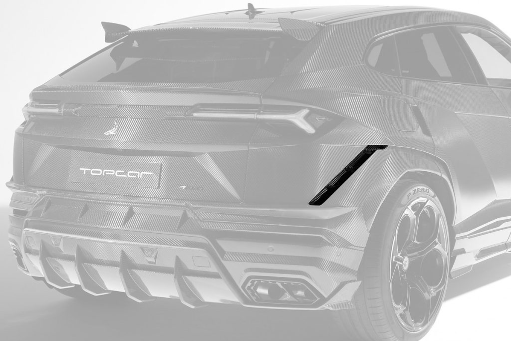 ช่องระบายอากาศ Carbon Fiber Lamborghini Urus ทรง TOPCAR R\’Evo Carbon Edition 2 ชิ้น