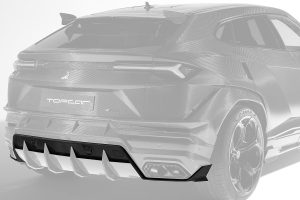 Rear Diffuser Carbon Fiber upper section Lamborghini Urus style TOPCAR R’Evo Carbon Edition