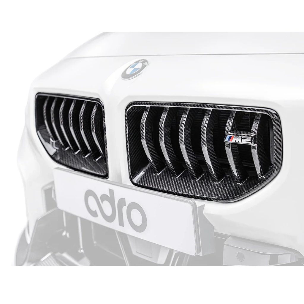กระจังหน้า Carbon Fiber BMW M2 G87 (กันชนเดิม) ADRO แท้
