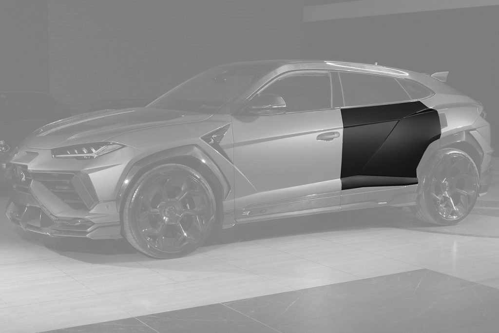 คิ้วประตู Carbon Fiber Lamborghini Urus ทรง TOPCAR R\’Evo Limited Edition 2.0