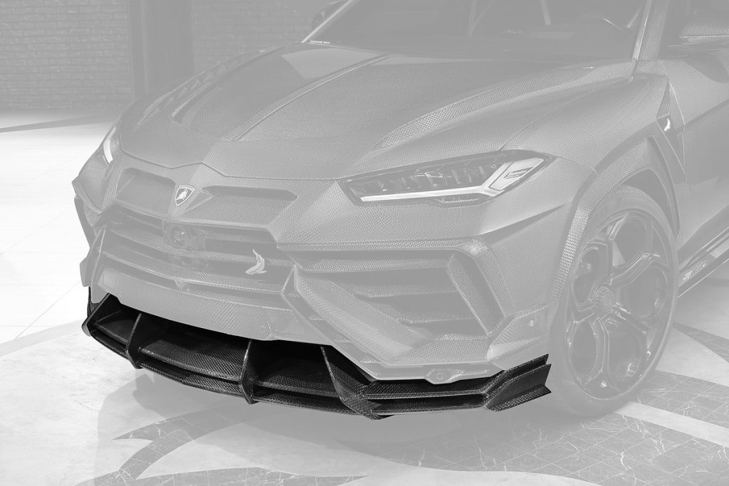 ลิ้นหน้า Carbon Fiber คาร์บอน Stealth Lamborghini Urus ทรง TOPCAR R\’Evo Stealth Edition