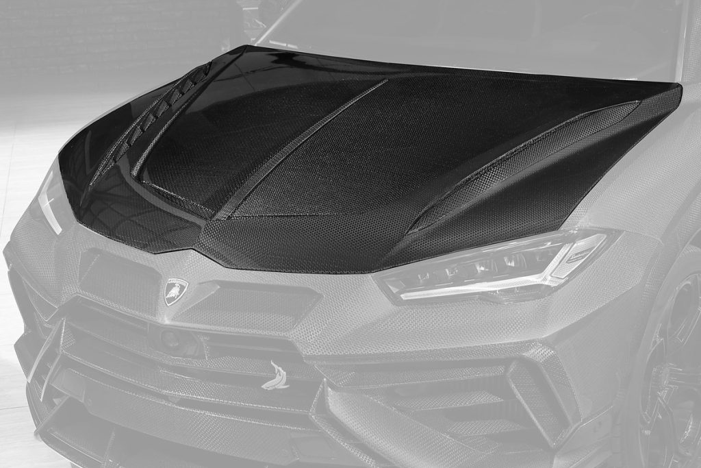 ฝากระโปรงหน้า Carbon Fiber คาร์บอน Stealth Lamborghini Urus ทรง TOPCAR R\’Evo Stealth Edition 8 ชิ้น