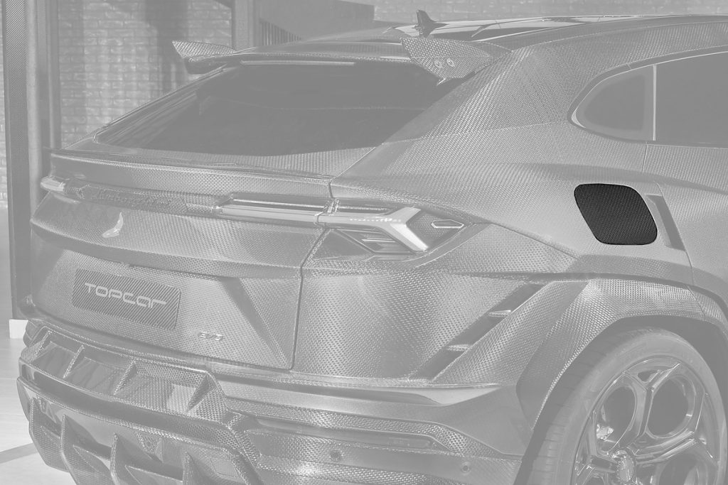 ฝาถังน้ำมัน Carbon Fiber คาร์บอน Stealth Lamborghini Urus ทรง TOPCAR R\’Evo Stealth Edition