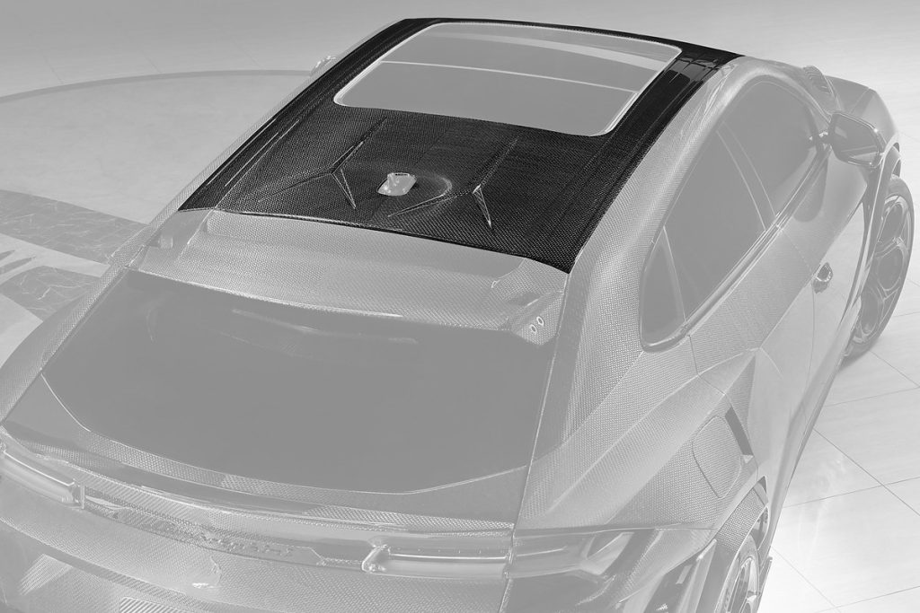 หลังคา Carbon Fiber คาร์บอน Stealth Lamborghini Urus ทรง TOPCAR R\’Evo Stealth Edition 2 ชิ้น