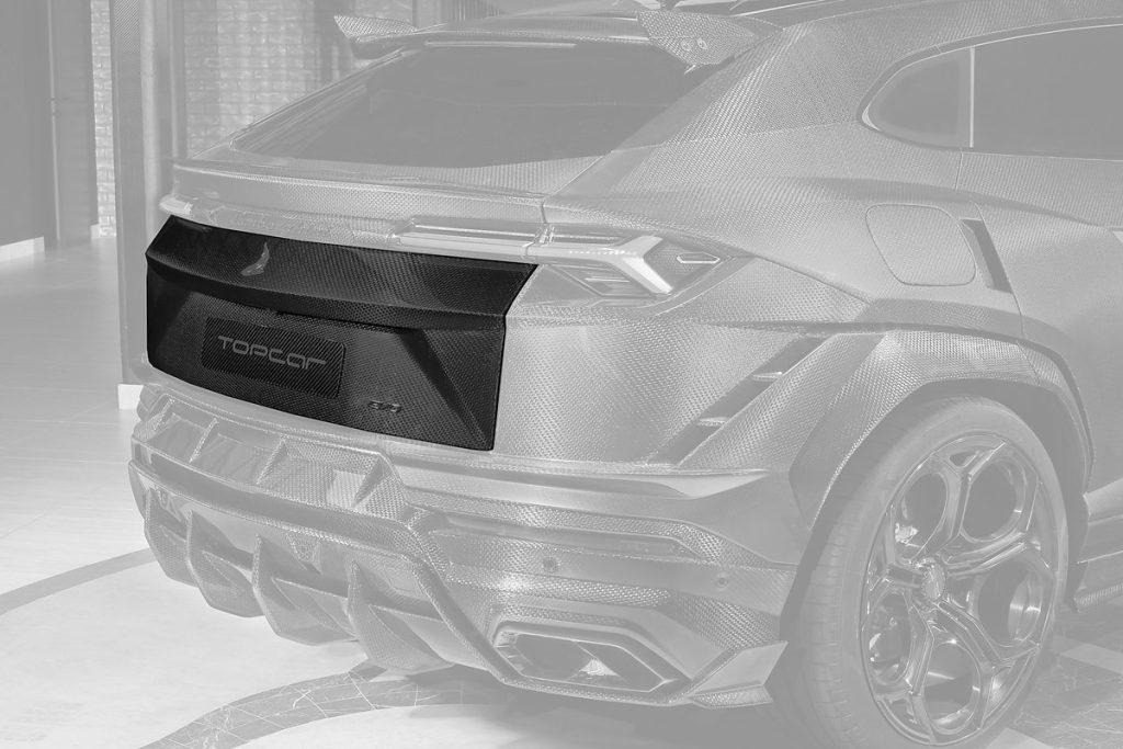 คิ้วประตู Carbon Fiber ส่วนล่าง คาร์บอน Stealth Lamborghini Urus ทรง TOPCAR R\’Evo Stealth Edition