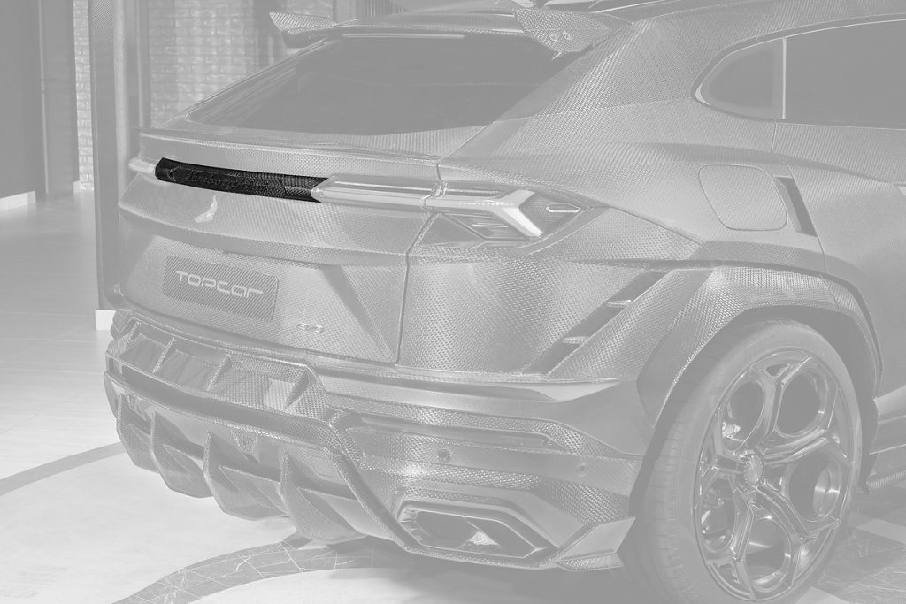 แผ่นคาดตัวถัง Carbon Fiber คาร์บอน Stealth Lamborghini Urus ทรง TOPCAR R\’Evo Stealth Edition