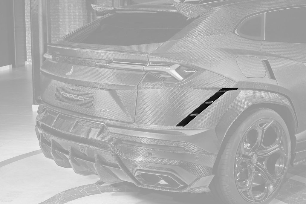 ช่องระบายอากาศ Carbon Fiber คาร์บอน Stealth Lamborghini Urus ทรง TOPCAR R\’Evo Stealth Edition 2 ชิ้น