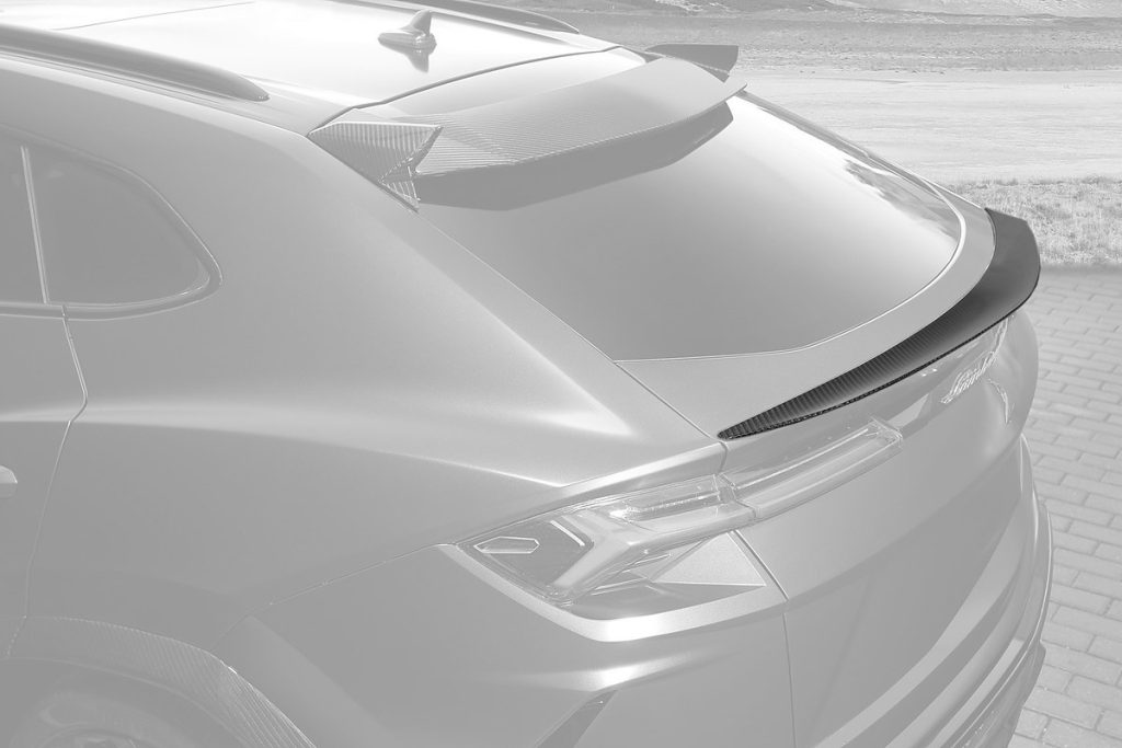 สปอยเลอร์ท้าย Carbon Fiber คาร์บอน Stealth Lamborghini Urus S ทรง TOPCAR