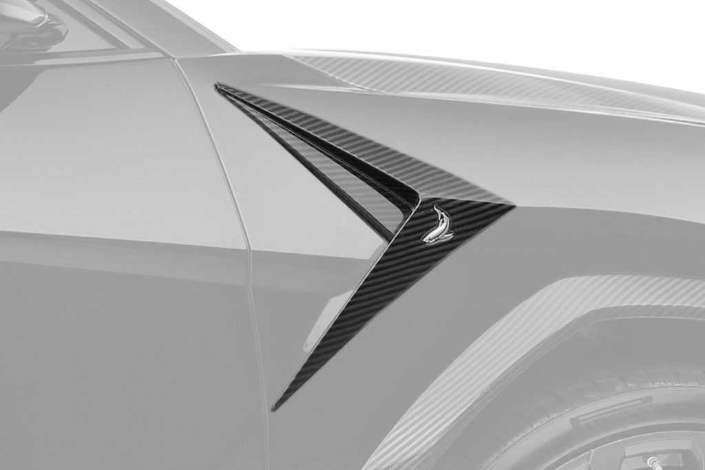 ลิ้นแต่ง Carbon Fiber Lamborghini Urus SE ทรง TOPCAR Light Pack 2 ชิ้น