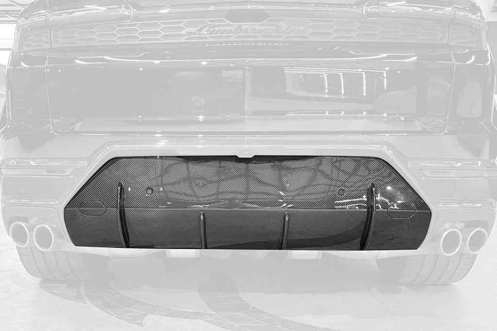 ดิฟฟิวเซอร์ท้าย Carbon Fiber Lamborghini Urus SE ทรง TOPCAR Light Pack