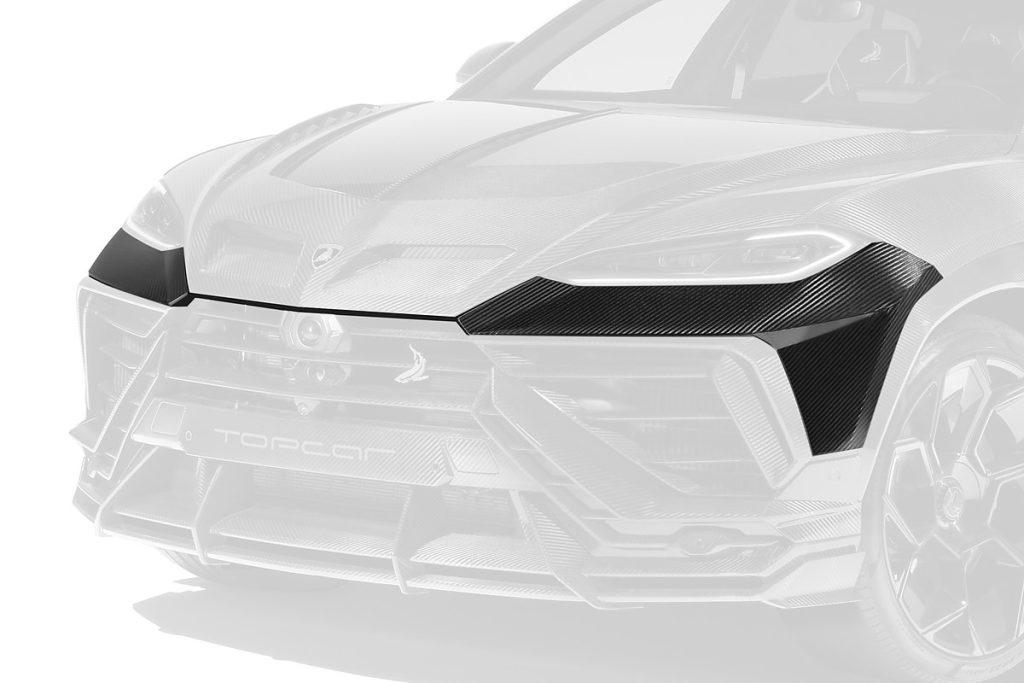 กันชนหน้า Carbon Fiber ส่วนบน Lamborghini Urus SE ทรง TOPCAR R\’Evo Carbon Edition