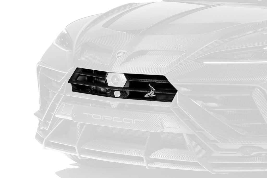 ช่องระบายอากาศ Carbon Fiber ตัวกลาง Lamborghini Urus SE ทรง TOPCAR R\’Evo Carbon Edition
