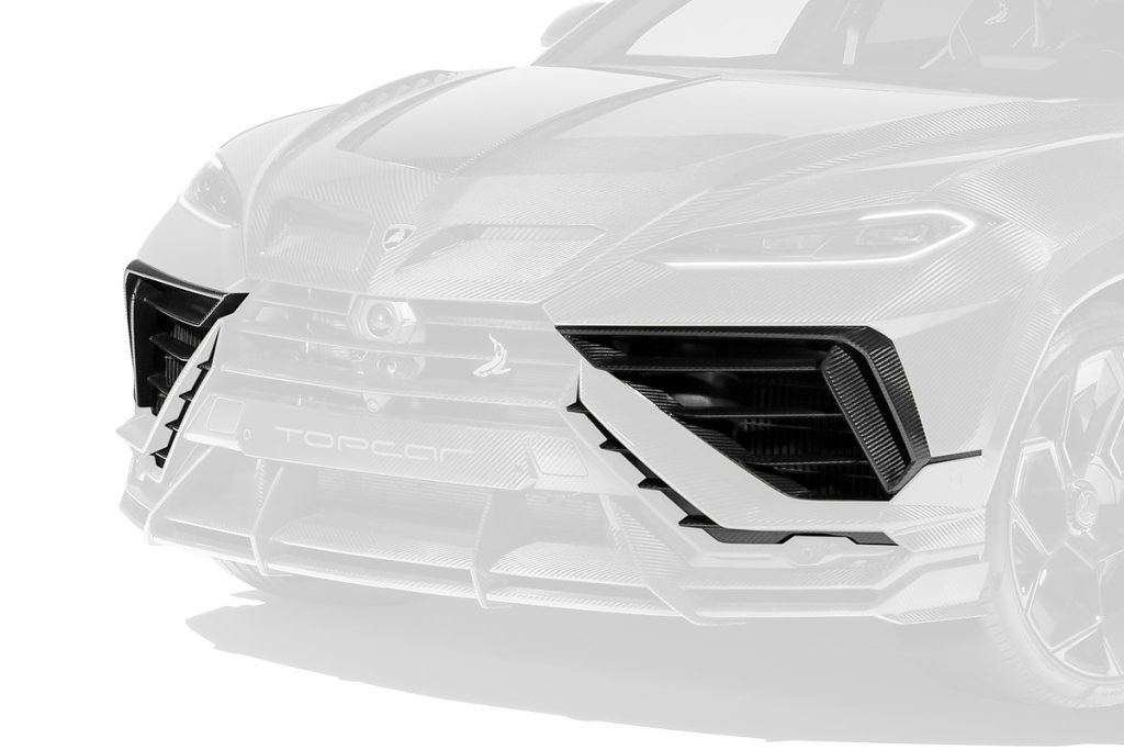 ช่องระบายอากาศ Carbon Fiber Lamborghini Urus SE ทรง TOPCAR R\’Evo Carbon Edition