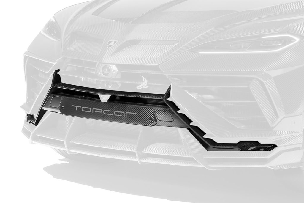 กันชนหน้า Carbon Fiber ส่วนล่าง Lamborghini Urus SE ทรง TOPCAR R\’Evo Carbon Edition