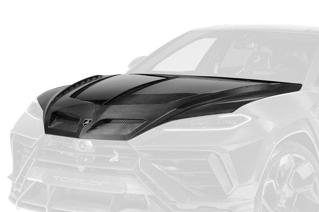 ฝากระโปรงหน้า Carbon Fiber Lamborghini Urus SE ทรง TOPCAR R\’Evo Carbon Edition