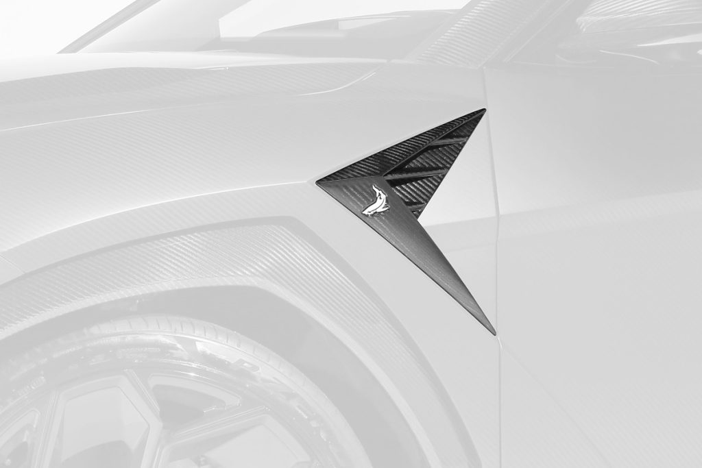 ลิ้นแต่ง Carbon Fiber Lamborghini Urus SE ทรง TOPCAR R\’Evo Carbon Edition 2 ชิ้น