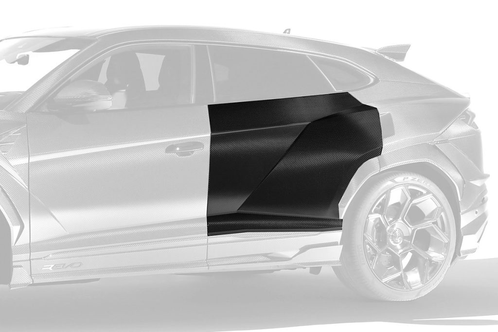 คิ้วประตู Carbon Fiber Lamborghini Urus SE ทรง TOPCAR R\’Evo Carbon Edition 2 ชิ้น #2