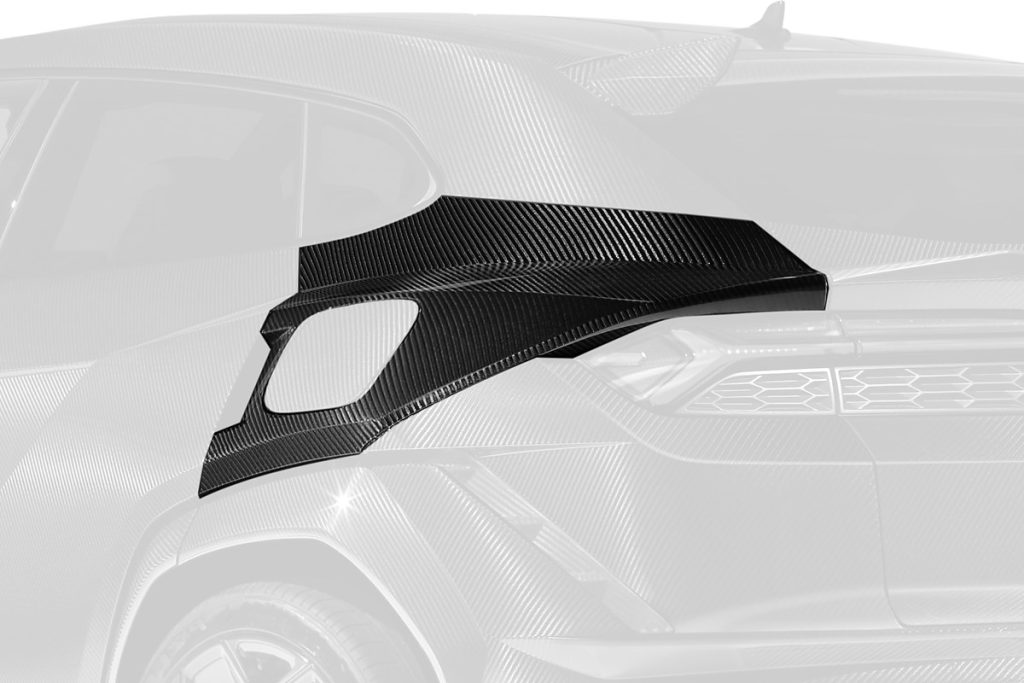 แก้มข้างหลัง Carbon Fiber Lamborghini Urus SE ทรง TOPCAR R\’Evo Carbon Edition 2 ชิ้น