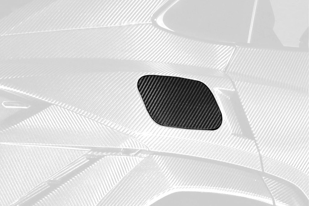 ฝาถังน้ำมัน Carbon Fiber Lamborghini Urus SE ทรง TOPCAR R\’Evo Carbon Edition 2 ชิ้น
