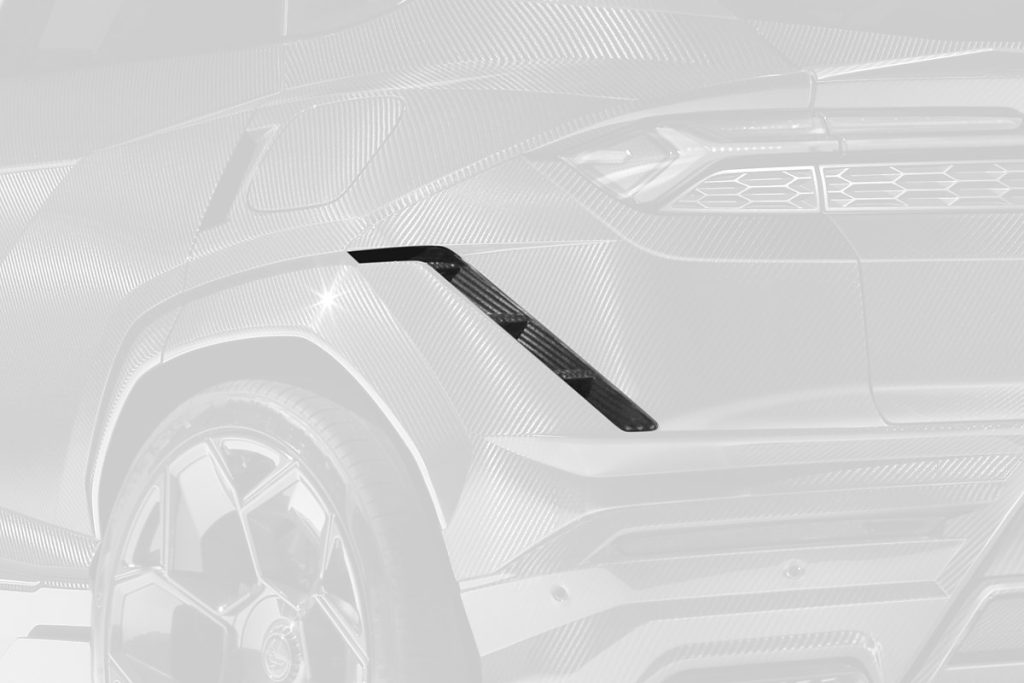 ช่องระบายอากาศ Carbon Fiber Lamborghini Urus SE ทรง TOPCAR R\’Evo Carbon Edition 2 ชิ้น