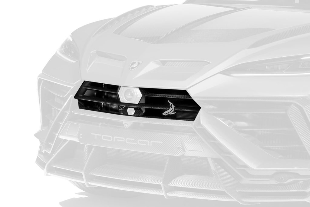ช่องระบายอากาศ Carbon Fiber ตัวกลาง Lamborghini Urus SE ทรง TOPCAR R\’Evo Limited Edition