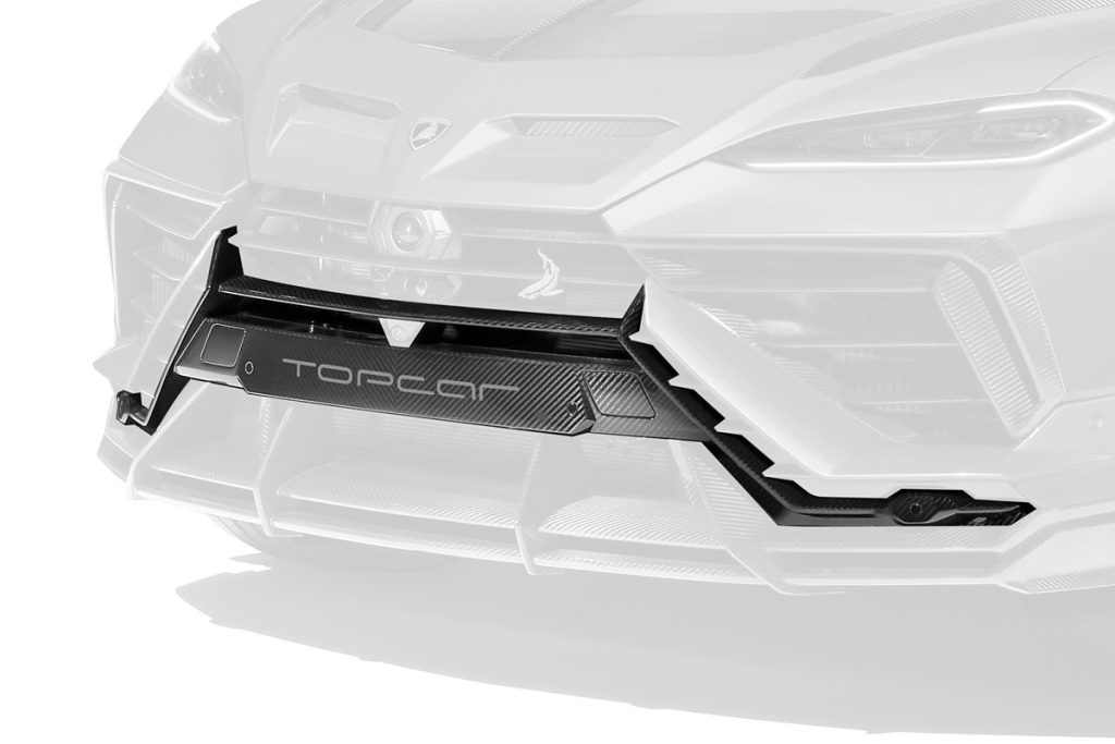 กันชนหน้า Carbon Fiber ส่วนล่าง Lamborghini Urus SE ทรง TOPCAR R\’Evo Limited Edition