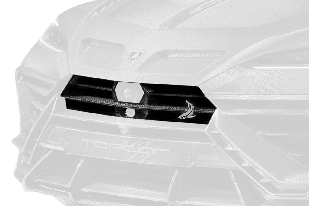 ช่องระบายอากาศ Carbon Fiber ตัวกลาง คาร์บอน Stealth Lamborghini Urus SE ทรง TOPCAR R\’Evo Stealth Edition