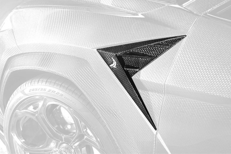 ลิ้นหน้า Carbon Fiber คาร์บอน Stealth Lamborghini Urus SE ทรง TOPCAR R’Evo Stealth Edition 2 ชิ้น
