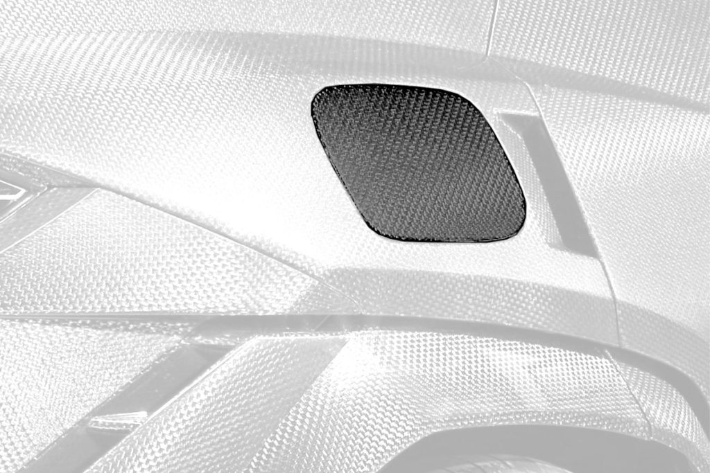 ฝาถังน้ำมัน Carbon Fiber คาร์บอน Stealth Lamborghini Urus SE ทรง TOPCAR R\’Evo Stealth Edition 2 ชิ้น