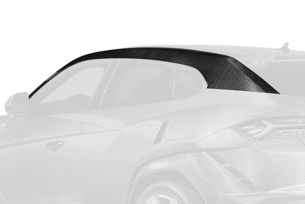 หลังคา Carbon Fiber คาร์บอน Stealth Lamborghini Urus SE ทรง TOPCAR R\’Evo Stealth Edition 2 ชิ้น