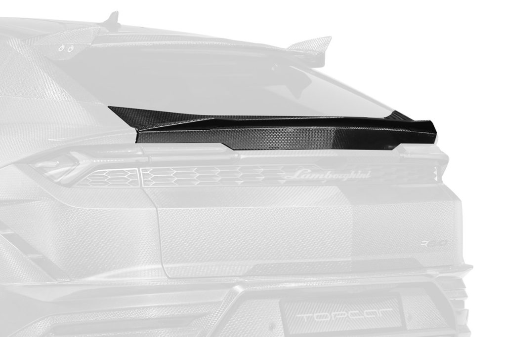คิ้วประตู Carbon Fiber ส่วนบน คาร์บอน Stealth Lamborghini Urus SE ทรง TOPCAR R\’Evo Stealth Edition