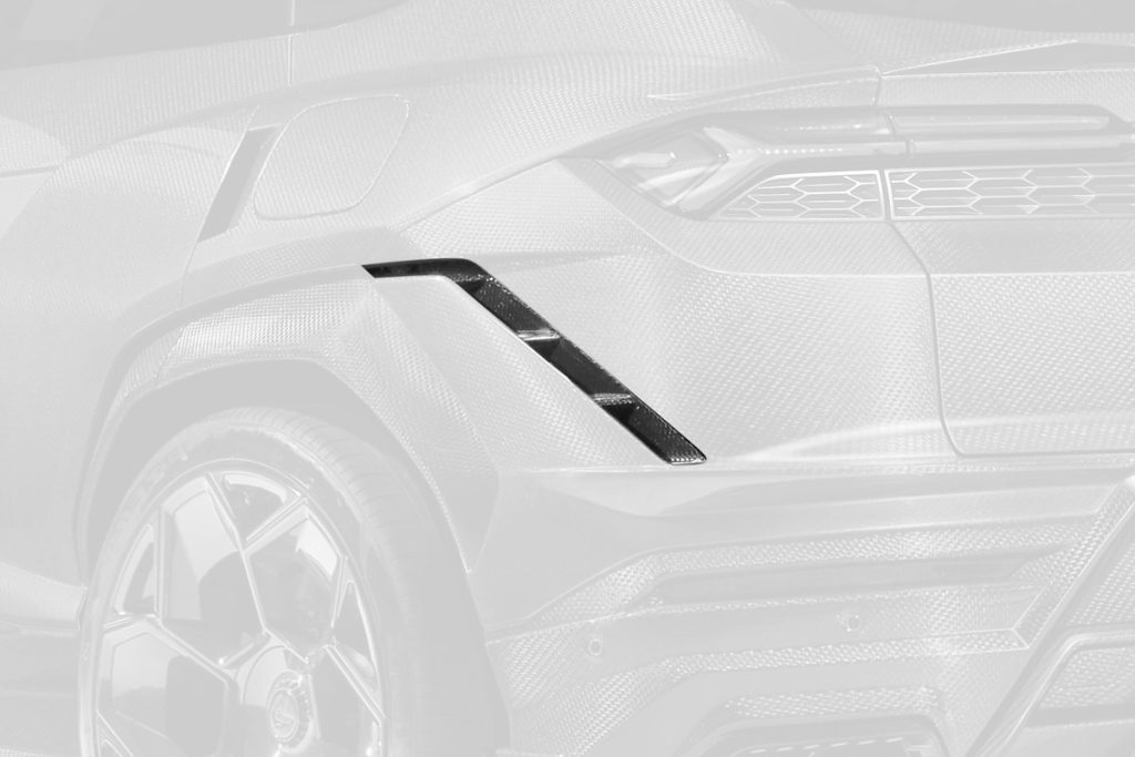 ช่องระบายอากาศ Carbon Fiber คาร์บอน Stealth Lamborghini Urus SE ทรง TOPCAR R\’Evo Stealth Edition 2 ชิ้น
