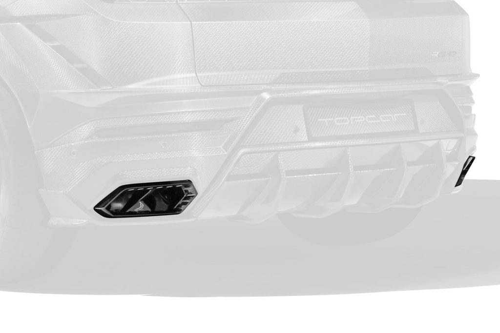 ปลายท่อ Lamborghini Urus SE ทรง TOPCAR R\’Evo Stealth Edition 2 ชิ้น
