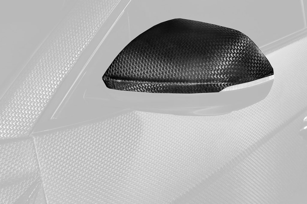 กระจกมองข้าง Carbon Fiber คาร์บอน Stealth Lamborghini Urus SE ทรง TOPCAR R’Evo Stealth Edition 2 ชิ้น