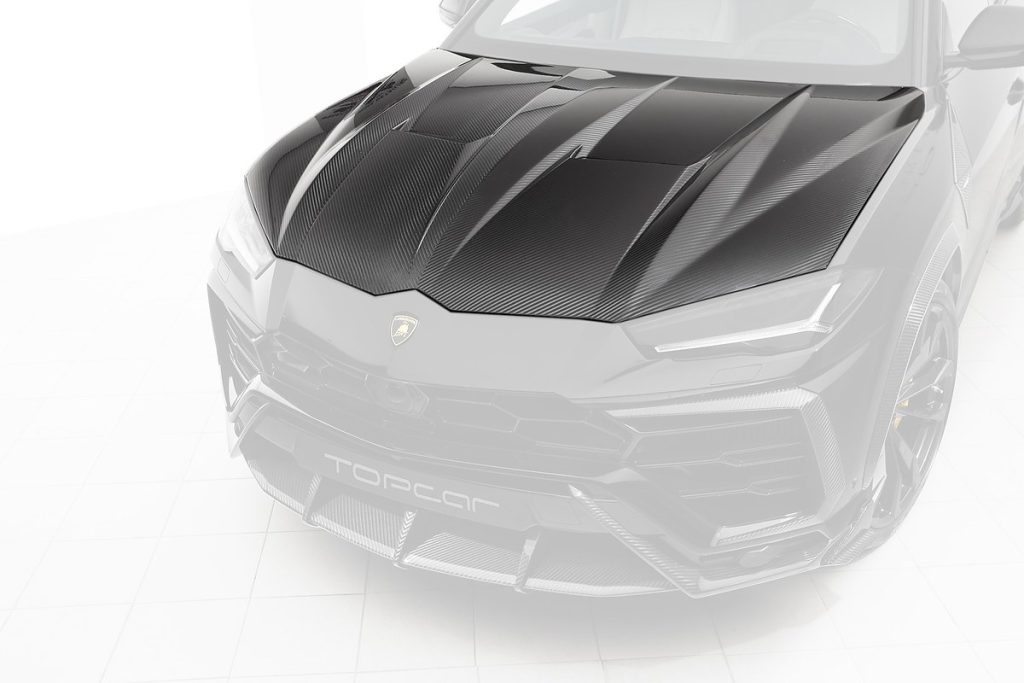 ฝากระโปรงหน้า Carbon Fiber Lamborghini Urus ทรง TOPCAR