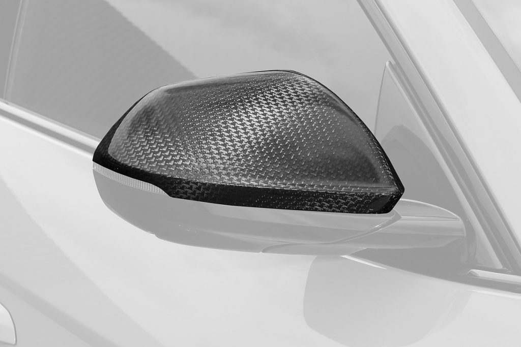 กระจกมองข้าง Carbon Fiber คาร์บอน Stealth Lamborghini Urus ทรง TOPCAR 2 ชิ้น