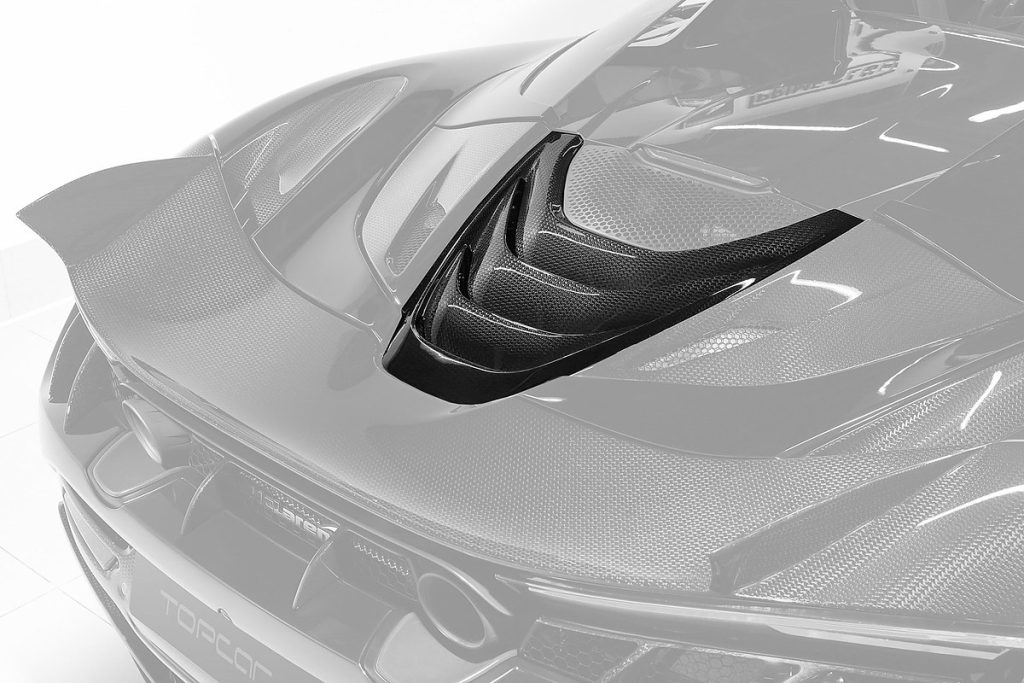 ฝาครอบเครื่องยนต์ McLaren 720S ทรง TOPCAR Fury
