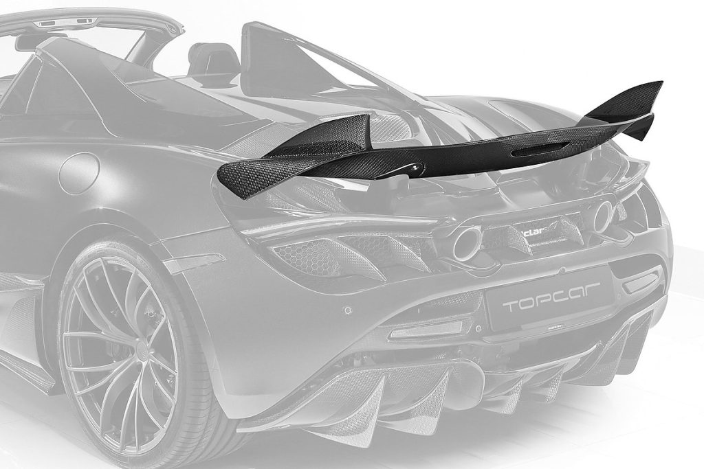 สปอยเลอร์ท้าย McLaren 720S ทรง TOPCAR Fury